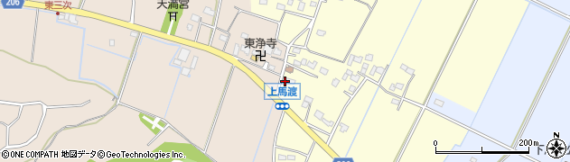 茨城県稲敷市上馬渡473周辺の地図