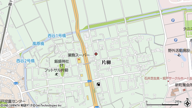 〒350-0219 埼玉県坂戸市片柳の地図