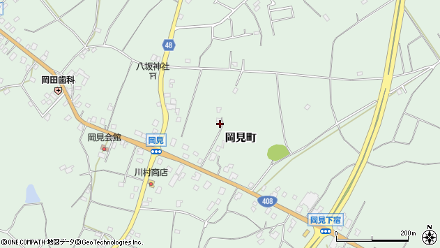 〒300-1204 茨城県牛久市岡見町の地図