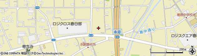 埼玉県春日部市永沼1053周辺の地図