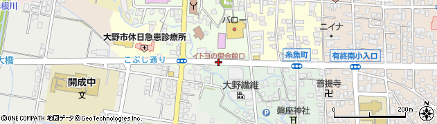 イトヨの里会館口周辺の地図