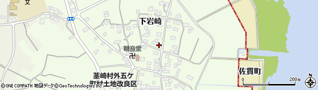 茨城県つくば市下岩崎1785周辺の地図
