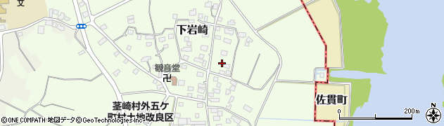 茨城県つくば市下岩崎1775周辺の地図