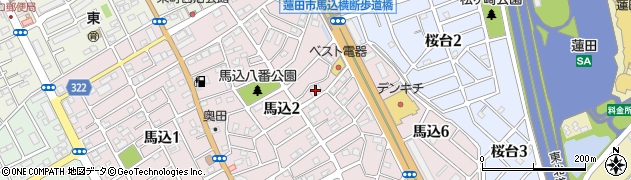グループホーム メディカルフローラ蓮田周辺の地図