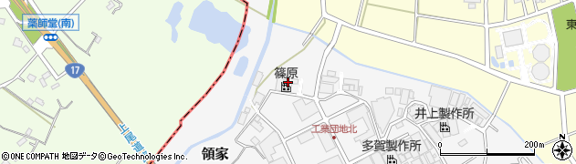 株式会社篠原周辺の地図