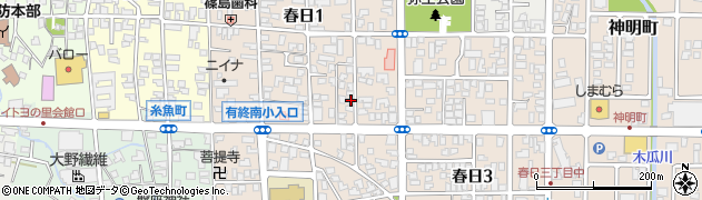 堂本クリーニング店周辺の地図