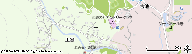 埼玉県入間郡越生町上谷293周辺の地図