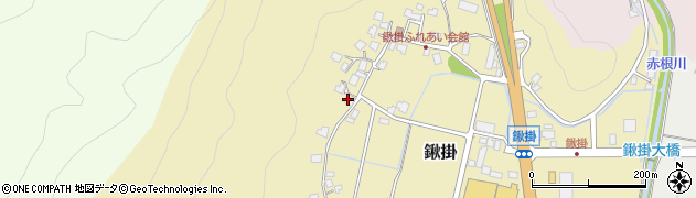 福井県大野市鍬掛15周辺の地図