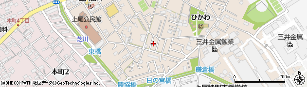 埼玉県上尾市二ツ宮801周辺の地図