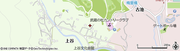 埼玉県入間郡越生町上谷298周辺の地図