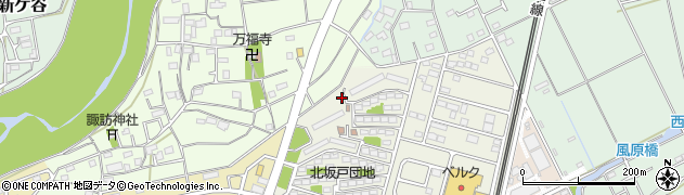 埼玉県坂戸市末広町周辺の地図