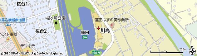 鶏三和パサール（Ｐａｓａｒ）蓮田店周辺の地図