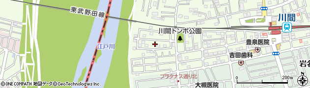 尾崎端公園周辺の地図