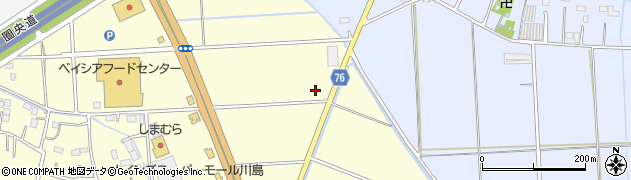 鴻巣川島線周辺の地図