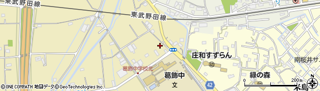 埼玉県春日部市永沼2235周辺の地図