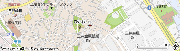 埼玉県上尾市二ツ宮648周辺の地図