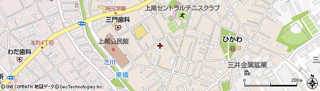 埼玉県上尾市二ツ宮846周辺の地図