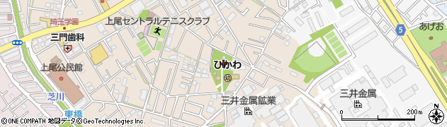 埼玉県上尾市二ツ宮866周辺の地図
