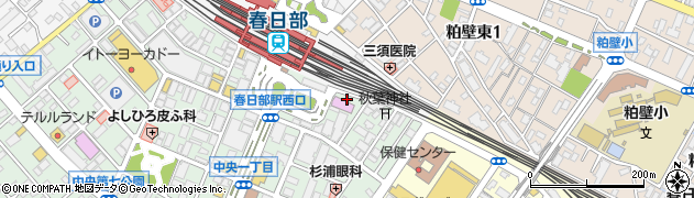 どさん子大将 春日部駅前店周辺の地図