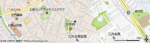 埼玉県上尾市二ツ宮870周辺の地図