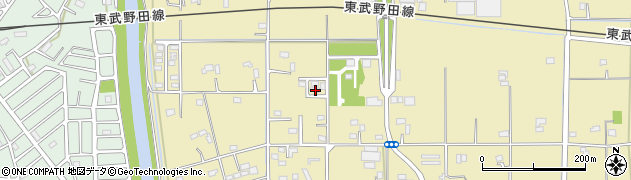 埼玉県春日部市永沼478周辺の地図