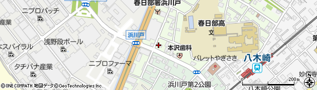 綜合警備保障株式会社　埼玉中央支社春日部支店周辺の地図