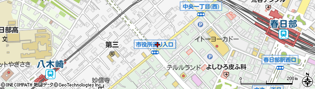 埼玉県春日部市粕壁4613周辺の地図