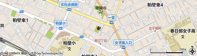 源徳寺周辺の地図