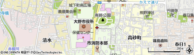 大野珠算塾ＮＯＡスクール周辺の地図