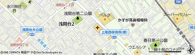 ヤオヒロ浅間台店周辺の地図