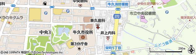 イカリ消毒株式会社　土浦営業所周辺の地図