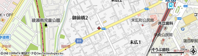 ＩＴＴＯ個別指導学院蓮田西口校周辺の地図