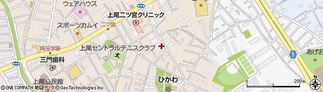 埼玉県上尾市二ツ宮902周辺の地図