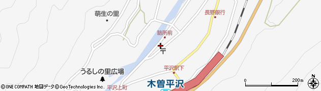 平沢整骨院周辺の地図