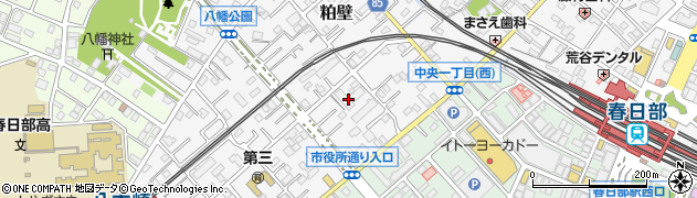 埼玉県春日部市粕壁6702周辺の地図