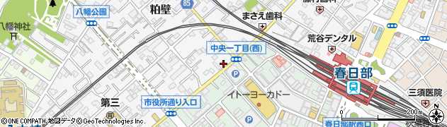 埼玉県春日部市粕壁6640周辺の地図