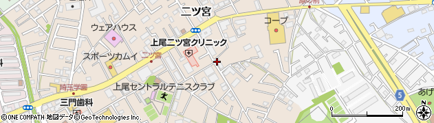 トシン電機株式会社　上尾営業所周辺の地図