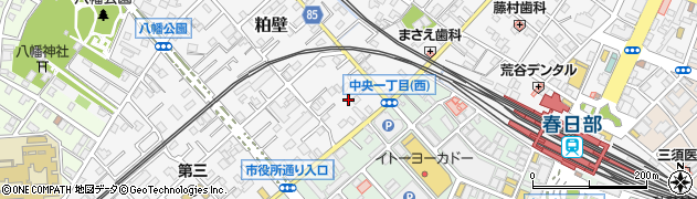 埼玉県春日部市粕壁6635周辺の地図