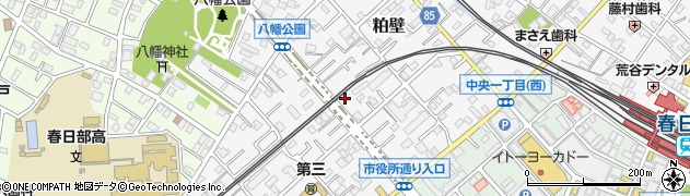 埼玉県春日部市粕壁6726周辺の地図
