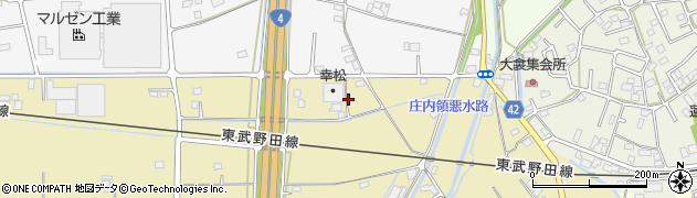 埼玉県春日部市永沼847周辺の地図