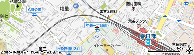 埼玉県春日部市粕壁6593周辺の地図