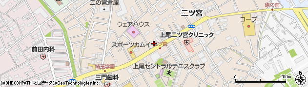 埼玉県上尾市二ツ宮1060周辺の地図