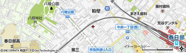 埼玉県春日部市粕壁6696周辺の地図