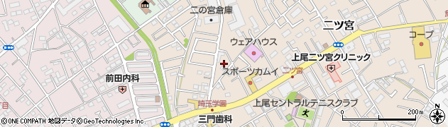 埼玉県上尾市二ツ宮1067周辺の地図