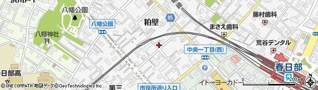埼玉県春日部市粕壁6661周辺の地図