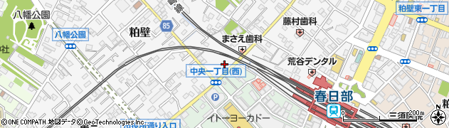 埼玉県春日部市粕壁6592周辺の地図