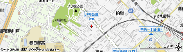 埼玉県春日部市粕壁6744周辺の地図