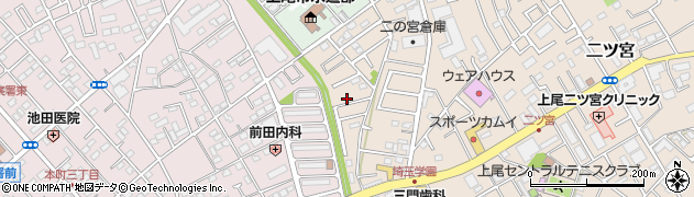埼玉県上尾市二ツ宮1139周辺の地図