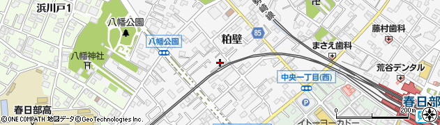 埼玉県春日部市粕壁6695周辺の地図