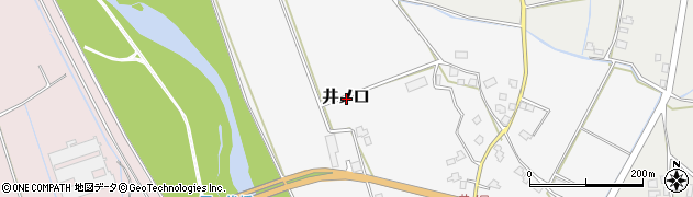 福井県大野市井ノ口周辺の地図